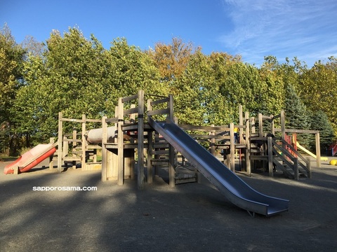 百合が原公園コンビネーション遊具３.JPG